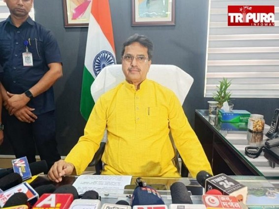 CM Dr. Manik Saha’s clear stand on ‘No Greater Tipraland’ : Says, ‘Question doesn’t arise to Support such Demands’ CM Dr. Manik Saha’s clear stand on ‘No Greater Tipraland’ : Says, ‘Question doesn’t arise to Support such Demands’